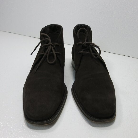 Tod's 8.5 Suede Leather Chukka Boots Comfort Dress Footwear Shoes Men's 9.5 - Picture 6 of 7